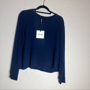 Agnes & Dora pullover - blue - large